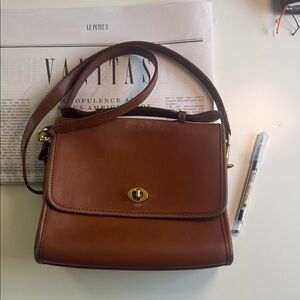 Vintage Coach crossbody.